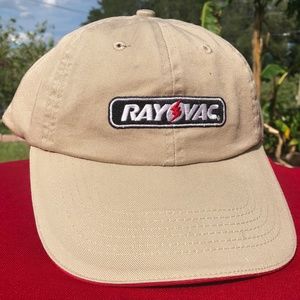 Rayovac Khaki Hat Embroidered Mens Cap Golf Cap